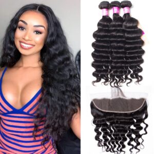 3 Bundles Peruvian Loose Deep Wave Hair Tinashehair