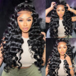 Tinashe hair loose deep 360 wig 4