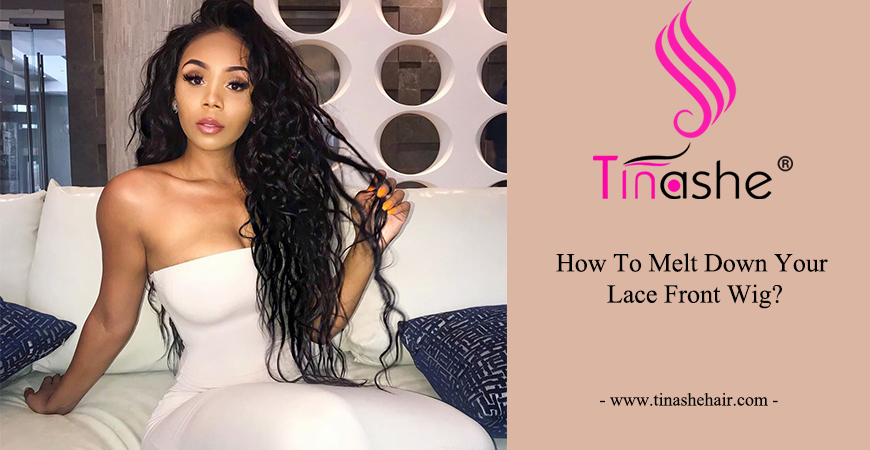 how to melt lace on wig