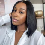 Tinashe hair glueless straight bob wig (2)