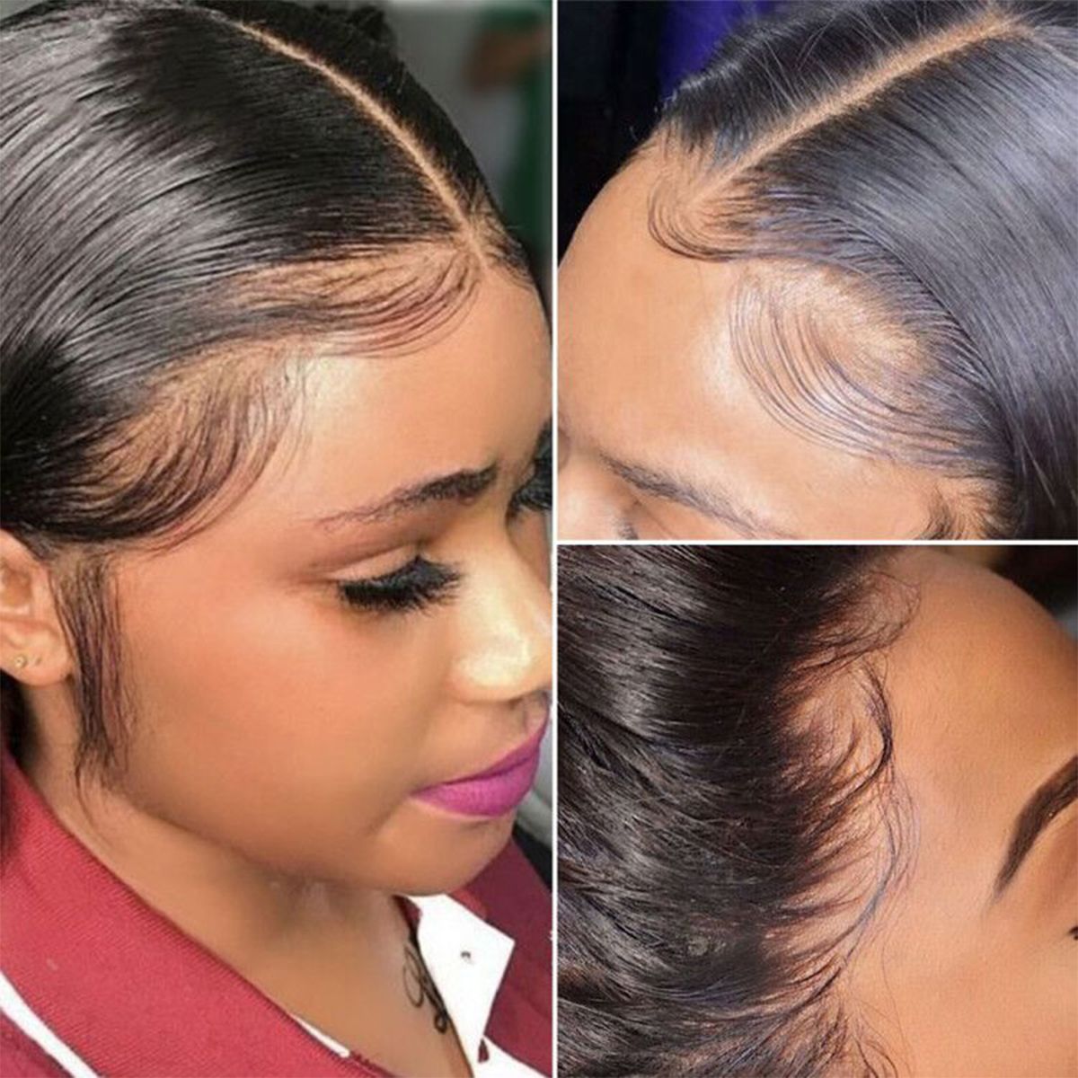 5x5 closure hairstyles