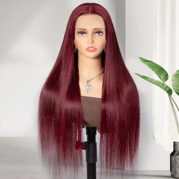 Tinashe hair 99j straight lace wig 1