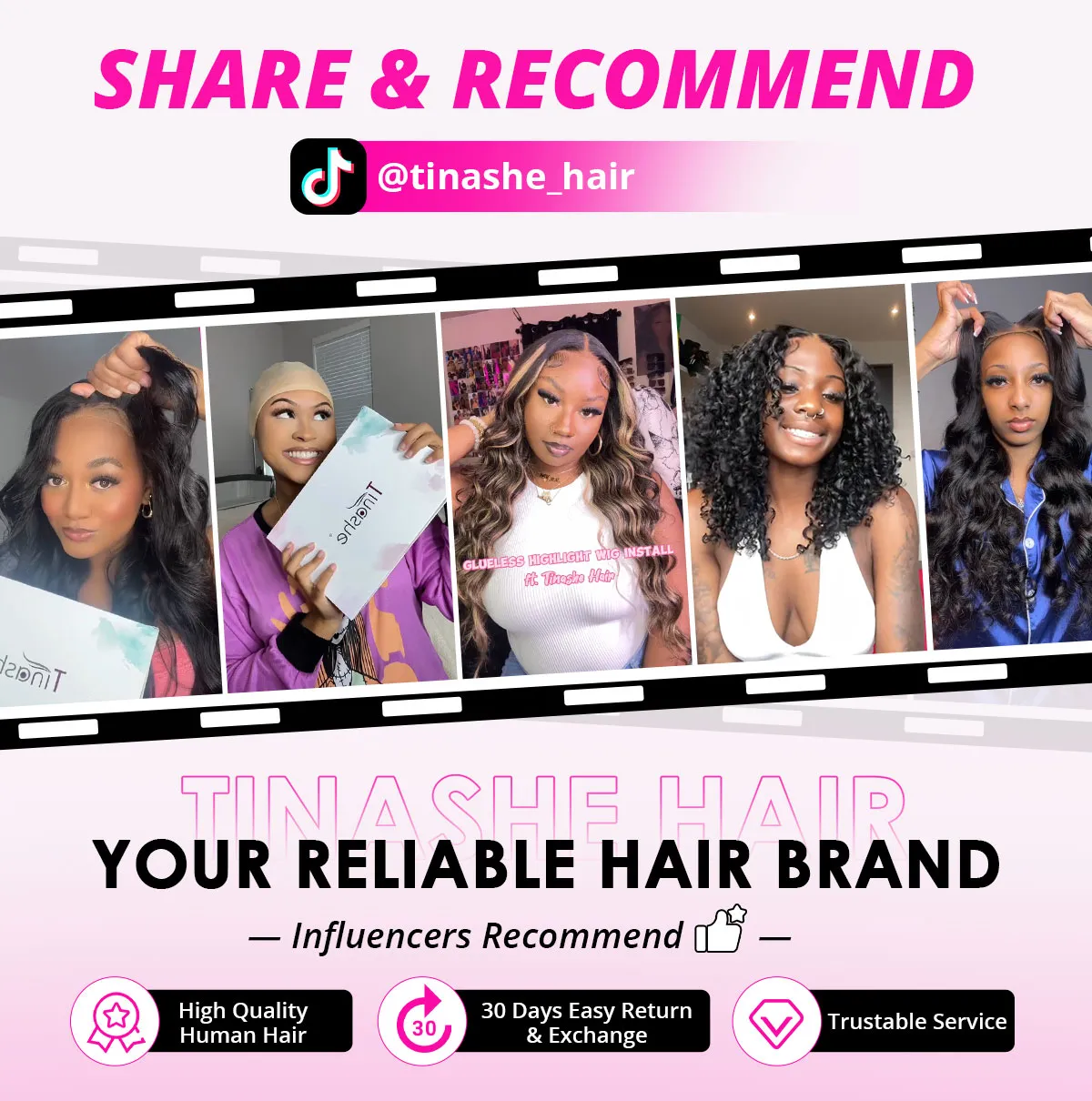 Tinashe hair share and recommend