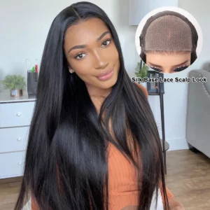 Tinashe hair silk base straight lace wig (1)